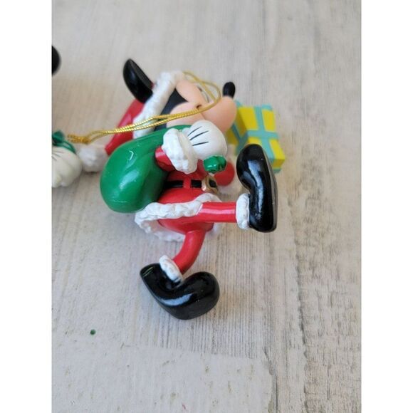 Mickey Minnie Mouse Santa Mrs Claus gift string light ornament set Xmas decor - Picture 7 of 8